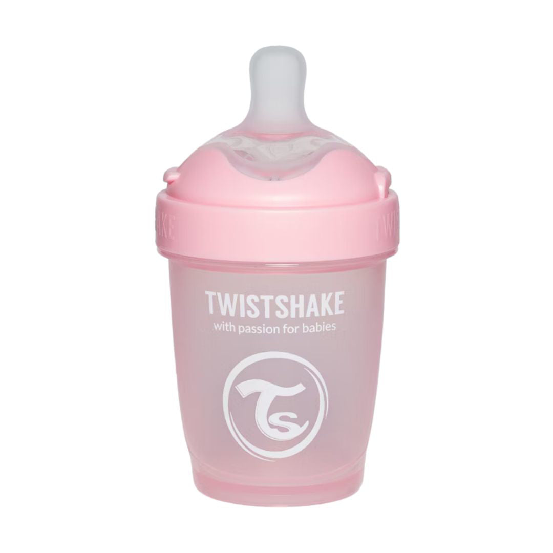Twistshake® Steklenička PRO Double Anti-Colic 180ml Pastel Pastel Pink Twistshake