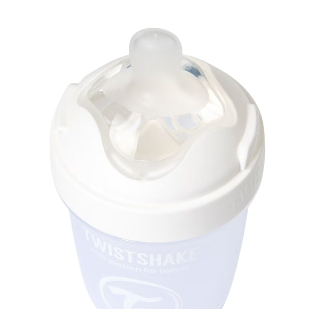 Twistshake® Steklenička PRO Double Anti-Colic 180ml White Twistshake