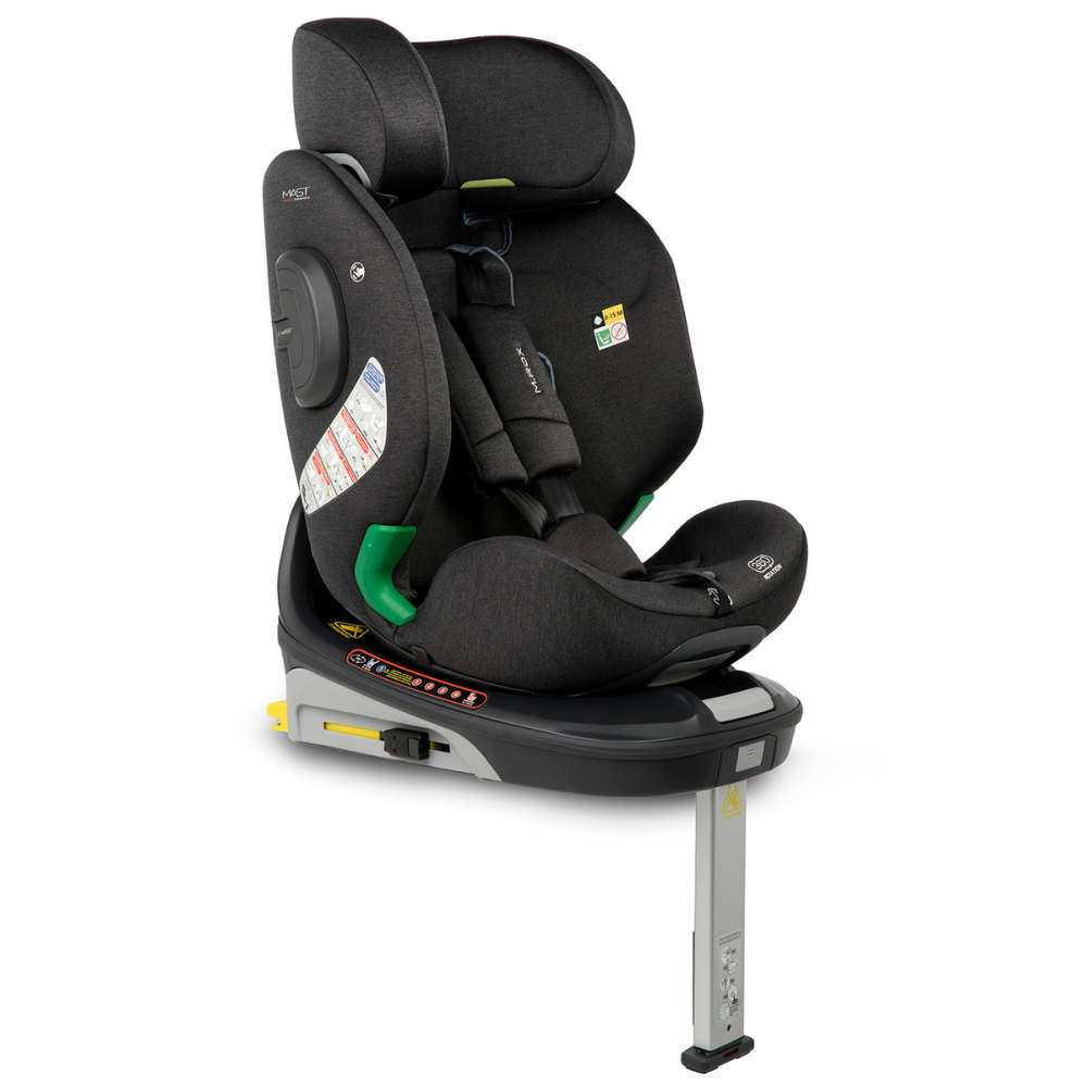 Mast® Otroški avtosedež 360 i-Size M.ROX 0+/1 (40-150cm) Dark Grey NEW 2025 Mast