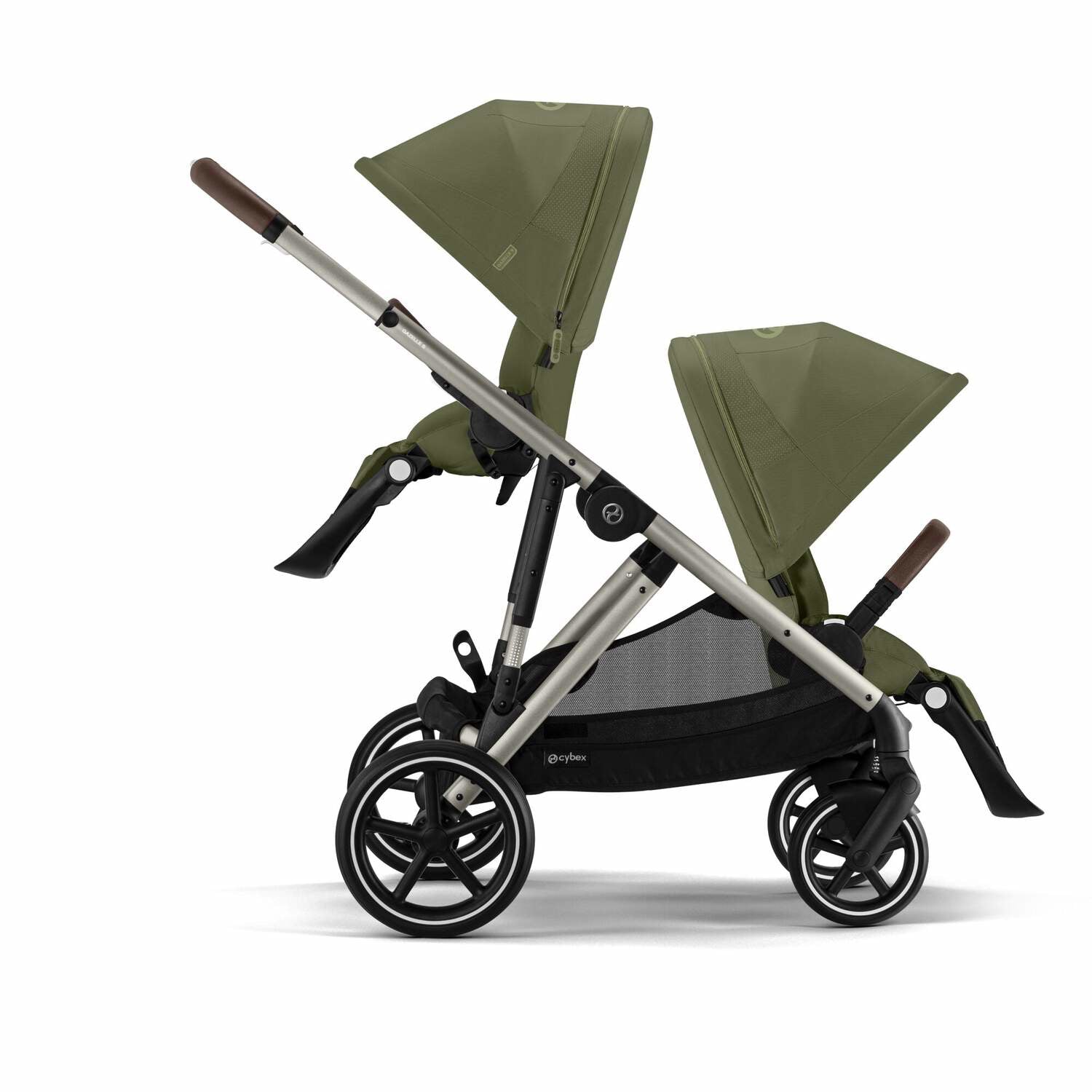 Cybex® Otroški voziček Gazelle™ S Moss Green (Taupe Frame) Cybex