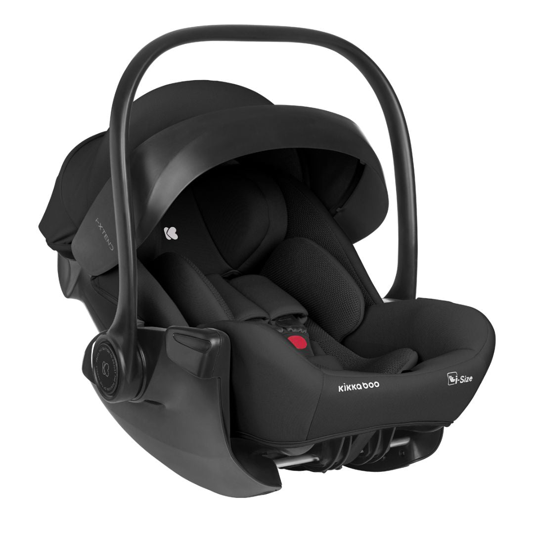 KikkaBoo® Otroški avtosedež / lupinica i-Xtend i-SIZE (40-87 cm) (Kara, Lanah, Thea 2024, Tiffany 2024) Black KikkaBoo