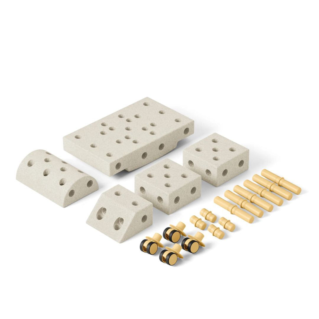 Modu® Explorer set - Sand Grey / Honey Yellow Modu