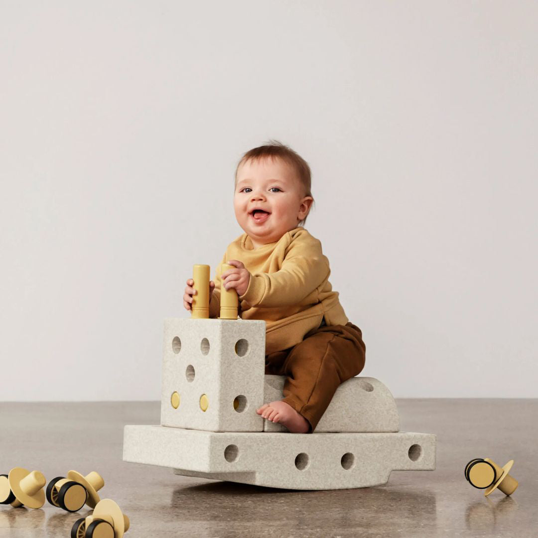 Modu® Curiosity Set - Sand Grey / Honey Yellow Modu