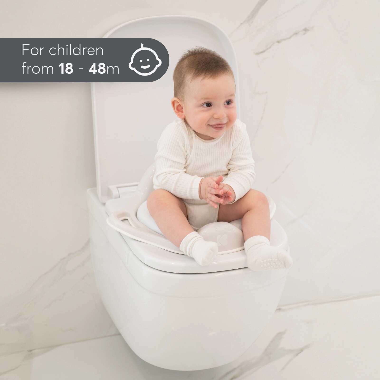 KikkaBoo® Nastavek za straniščno školjko Hippo Beige KikkaBoo