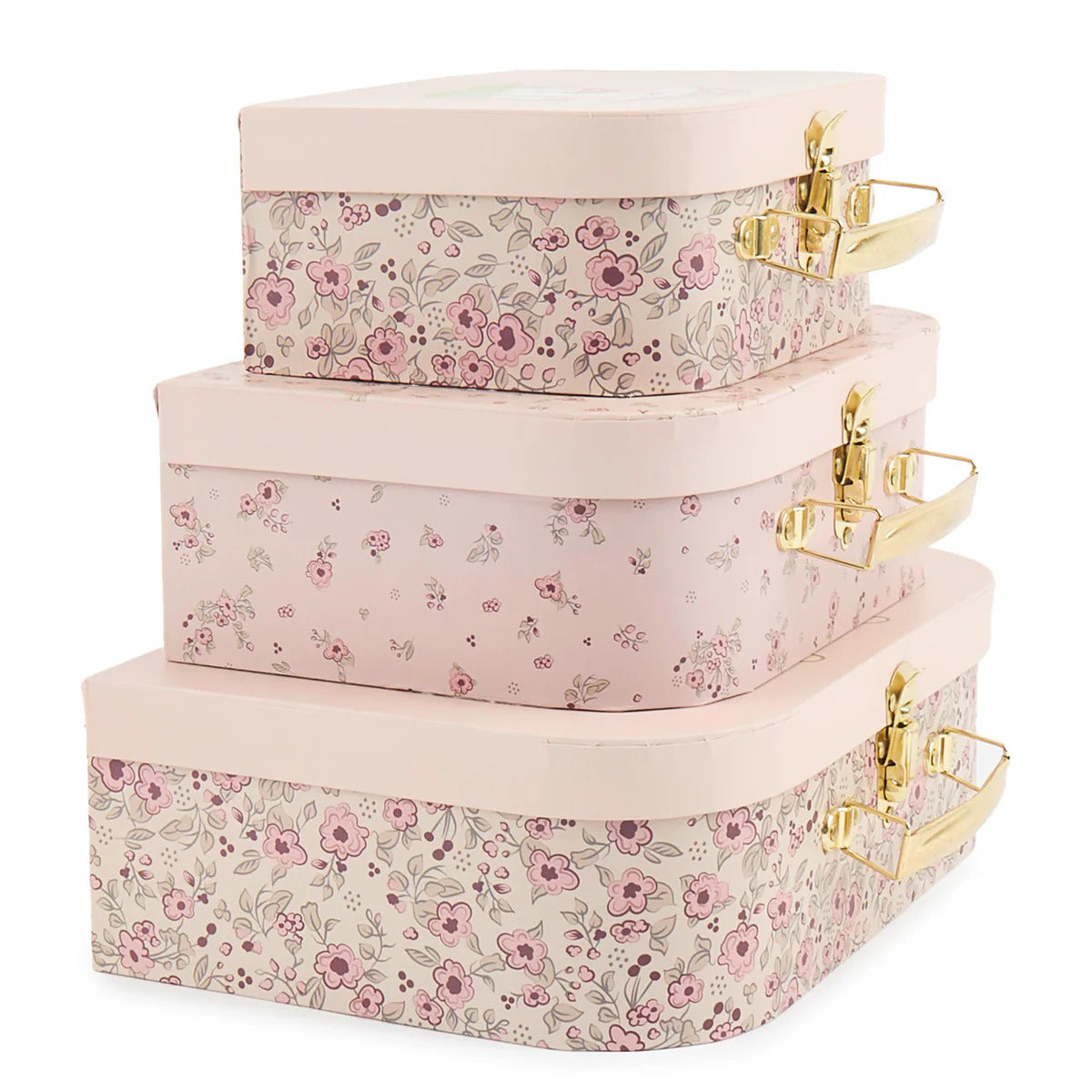 Bieco® Kovček Ella dreamy flowers 3 kos Bieco