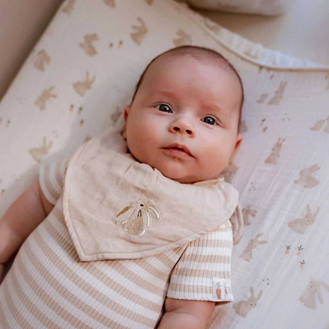 Little Dutch® Bombažni slinček Baby Bunny 2 kos Little Dutch