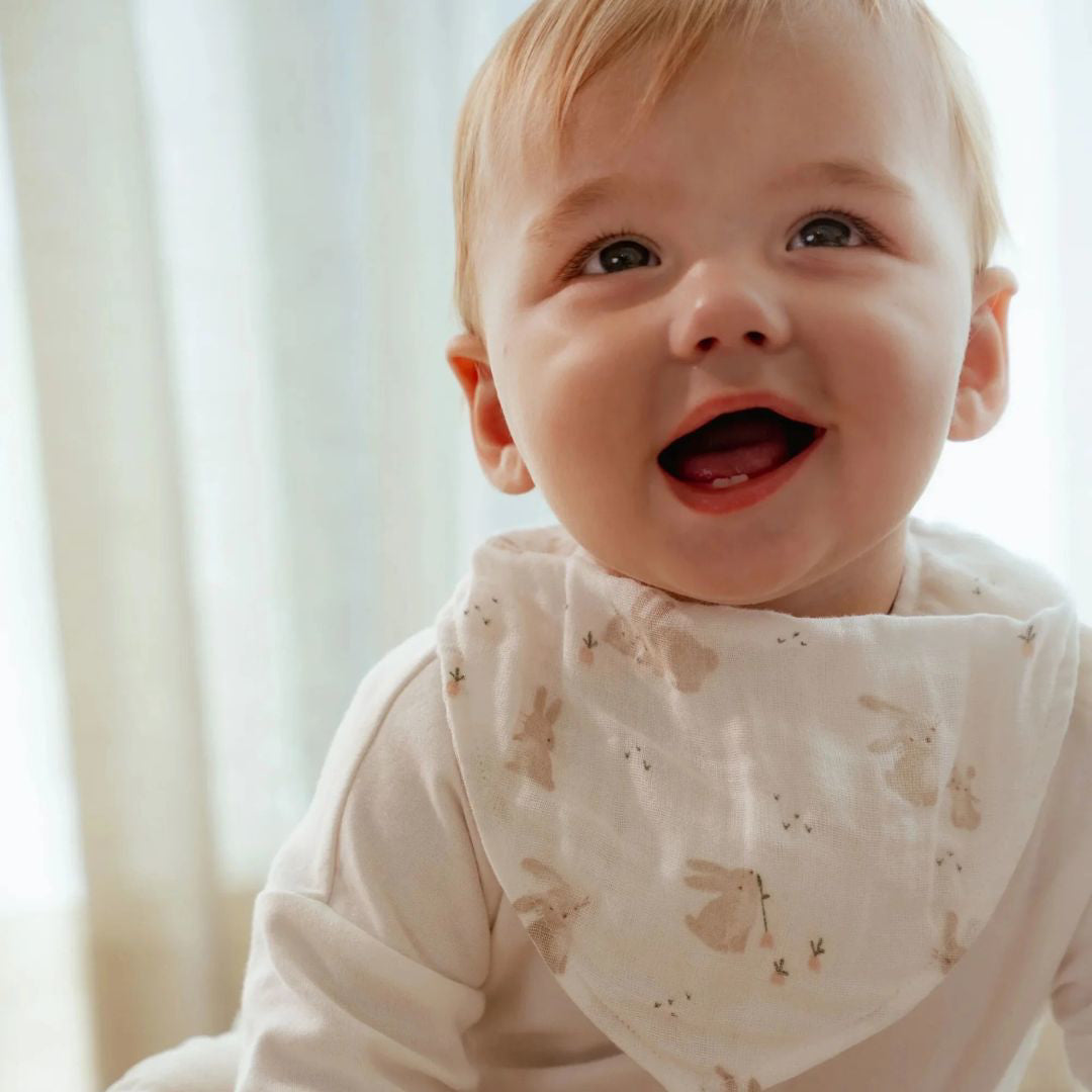 Little Dutch® Bombažni slinček Baby Bunny 2 kos Little Dutch