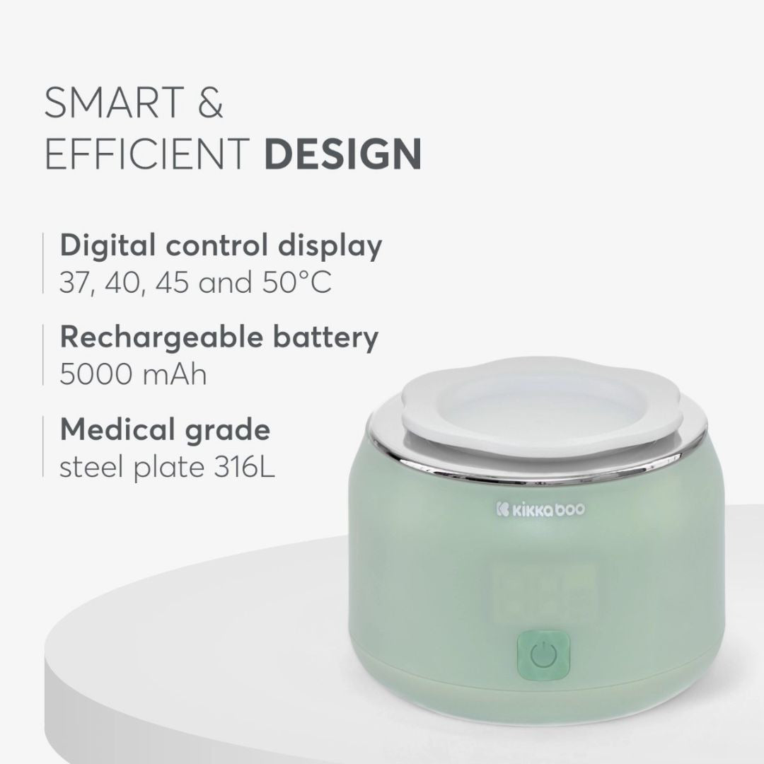 KikkaBoo® Prenosni grelnik stekleničk Brent 2025 KikkaBoo