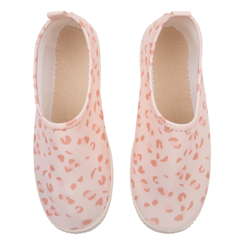 Swim Essentials® Otroški copati za v vodo Old Pink Leopard Swim Essentials