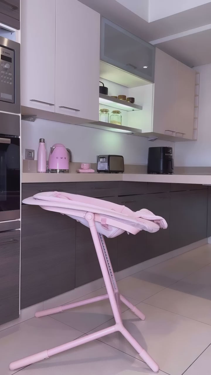 Load video: Cybex® Gold Bouncer Suede Grey