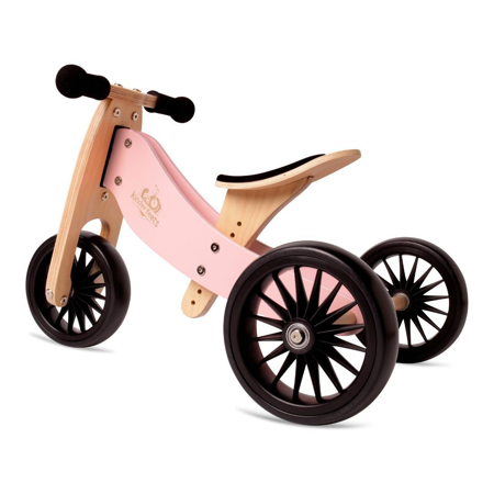 Kinderfeets® Bici senza pedali Tiny Tot Plus 2in1 Rose
