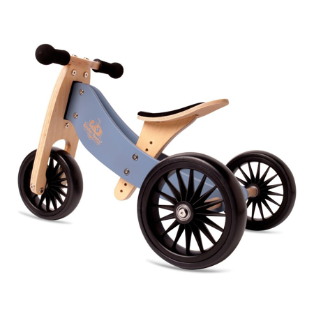 Kinderfeets® Bici senza pedali Tiny Tot Plus 2in1 Slate Blue