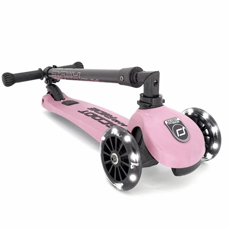 Scoot & Ride® Monopattino per bambini Highwaykick 3 Rose LED