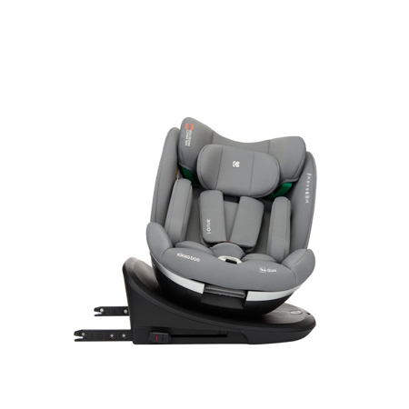KikkaBoo® Seggiolino auto 360° i-Drive i-SIZE (40-150 cm) Light Grey