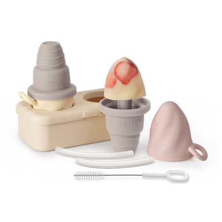 Immagine di Haakaa® Set di stampi per gelato Grey